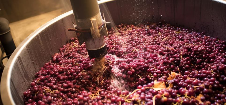 Grapes Crushing and Pressing